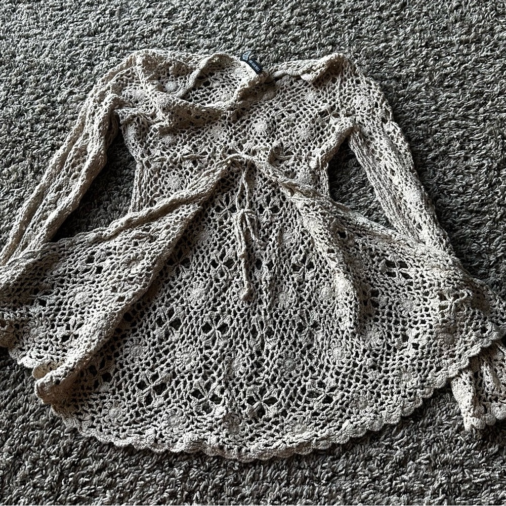 Crochet fairy top